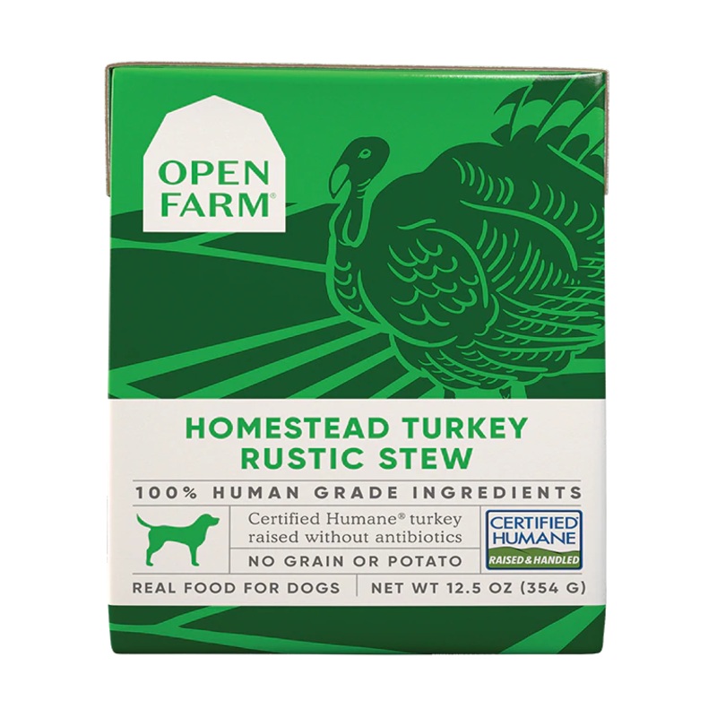 Open Farm Homestead Turkey Rustic Stew, 12.5oz