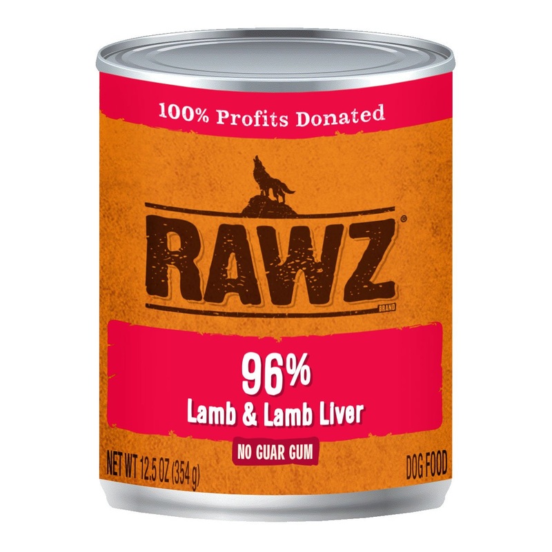 Rawz 96% Lamb & Lamb Liver 12.5oz