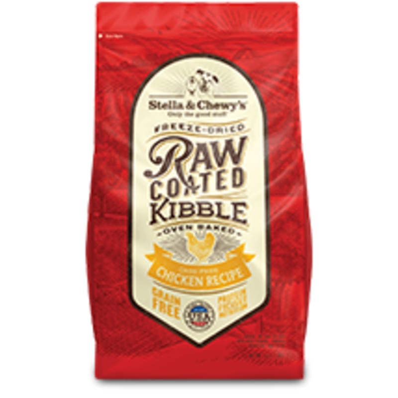 Stella & Chewy's Grain-Free Raw Coated Dog Food - Chicken