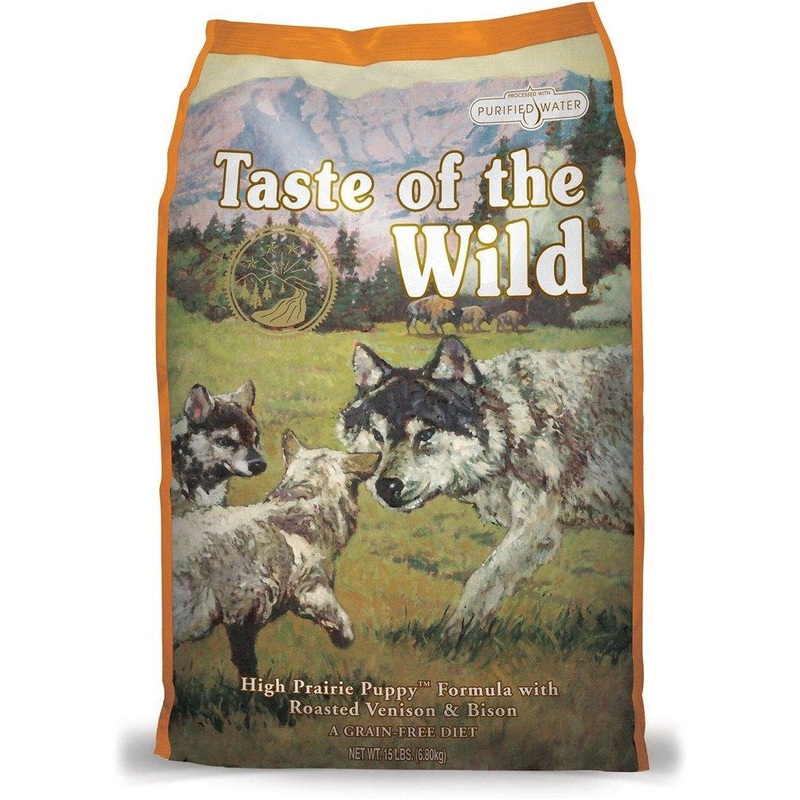 Taste of the Wild High Prairie Bison and Venison Food for Puppies