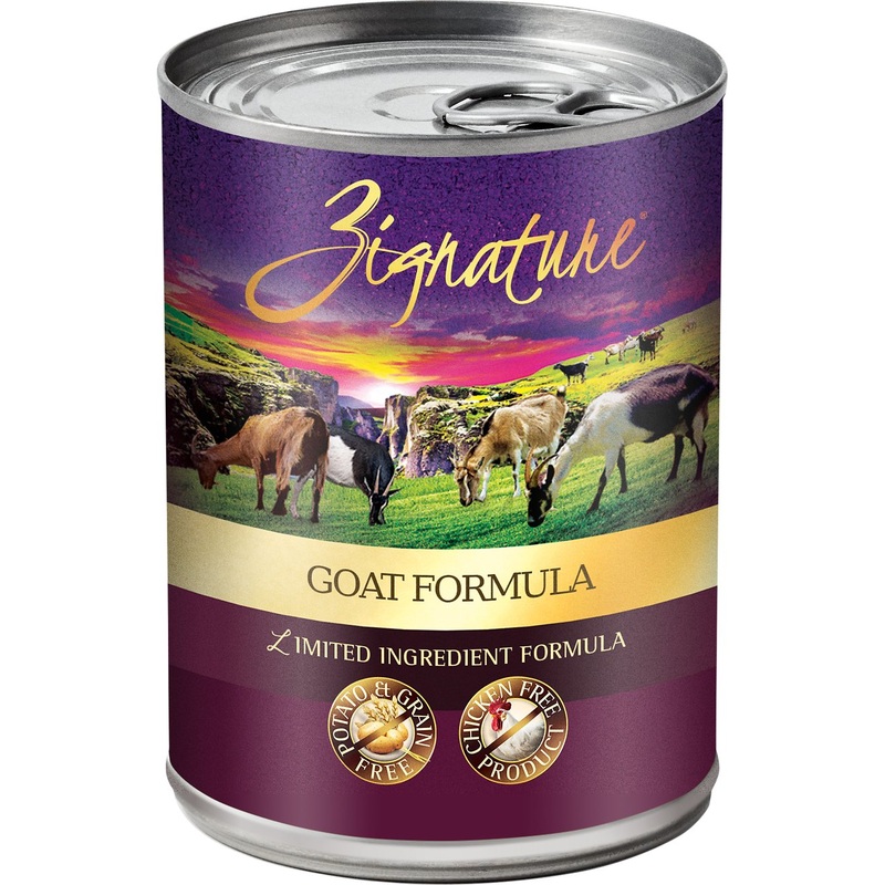 Zignature Goat Formula Wet Dog Food 13 oz