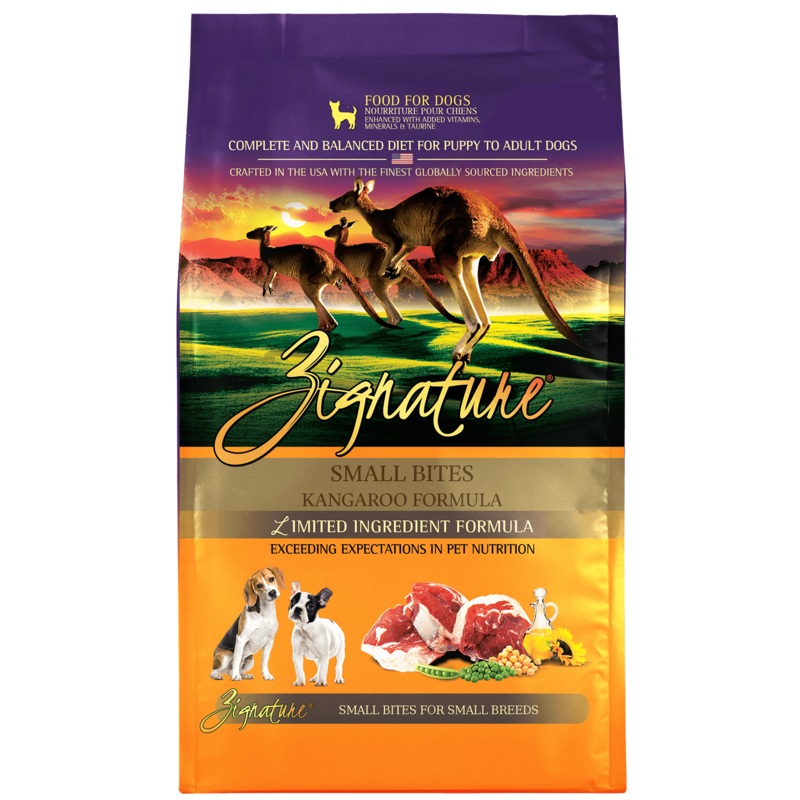 Zignature Limited Ingredient Kangaroo Small Bites