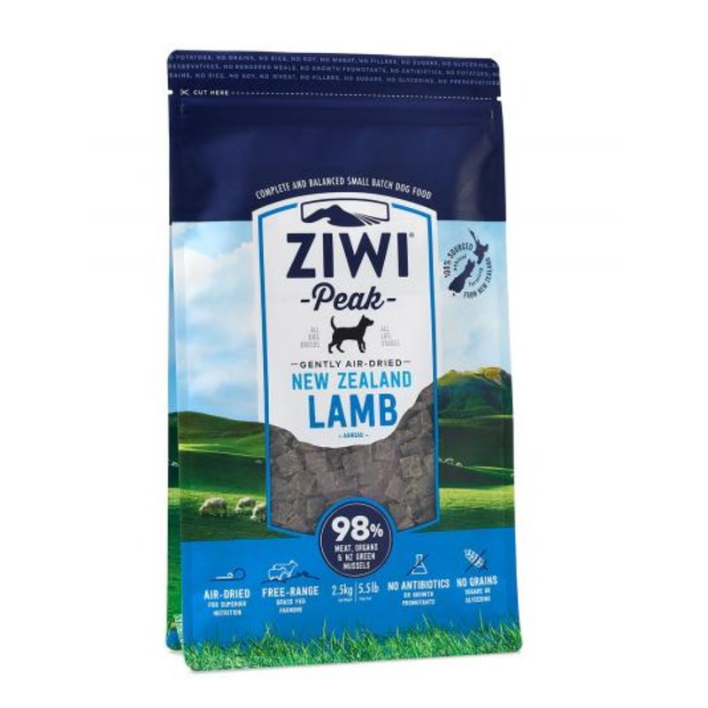 Ziwi Peak Air Dried Dog Food, Lamb