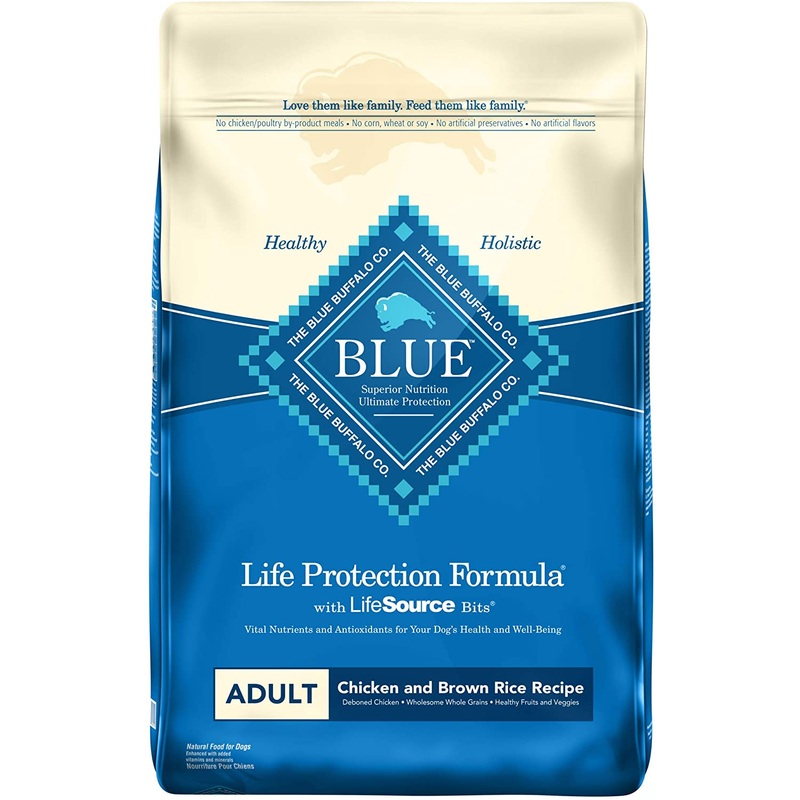 Blue Buffalo Life Protection Adult Chicken and Brown Rice Dry Dog Food 30lb