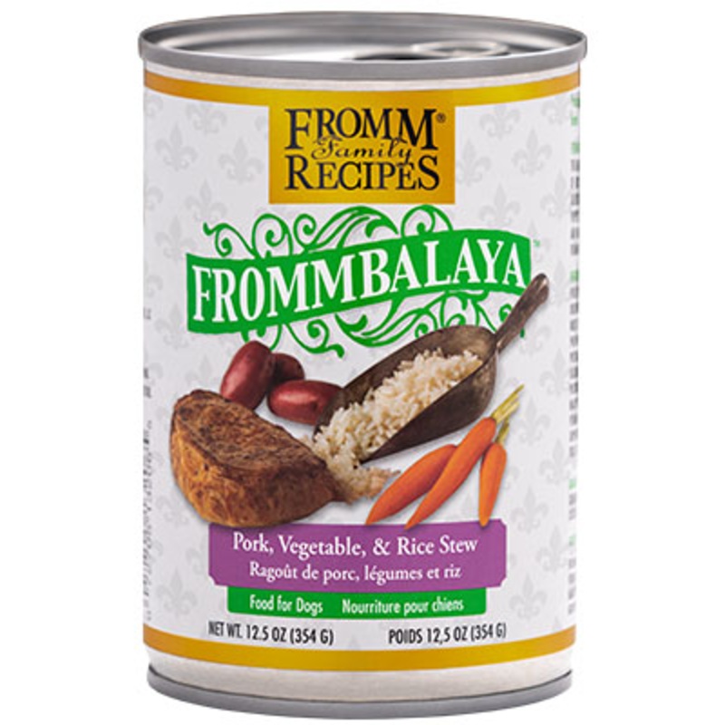 Fromm Dog Can Frommbalaya Pork, Vegetable, & Rice Stew, 12.5 oz