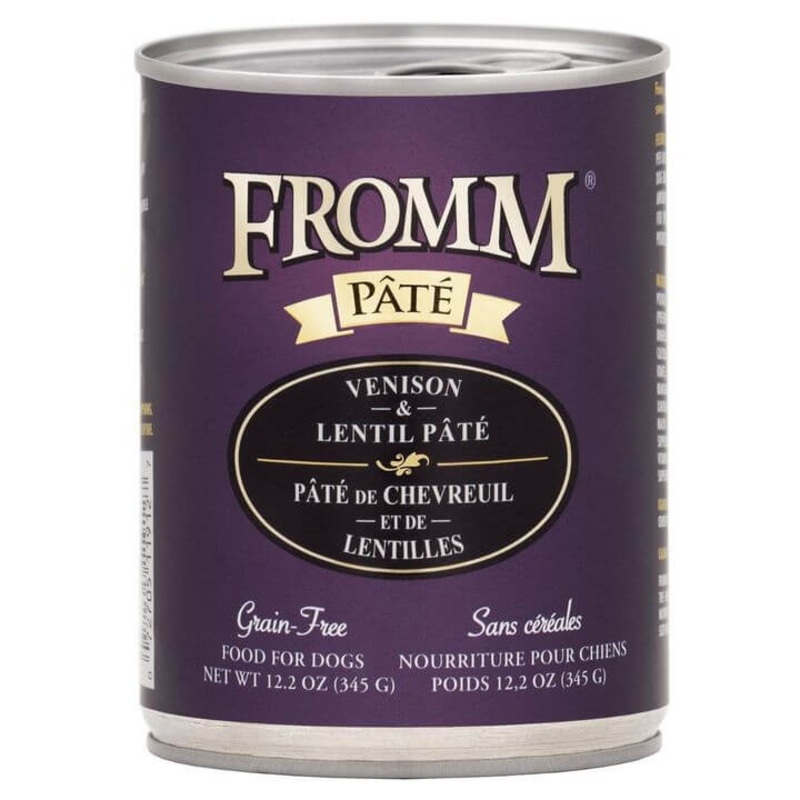 Fromm Dog Can Grain Free Venison and Lentil 12.2 oz
