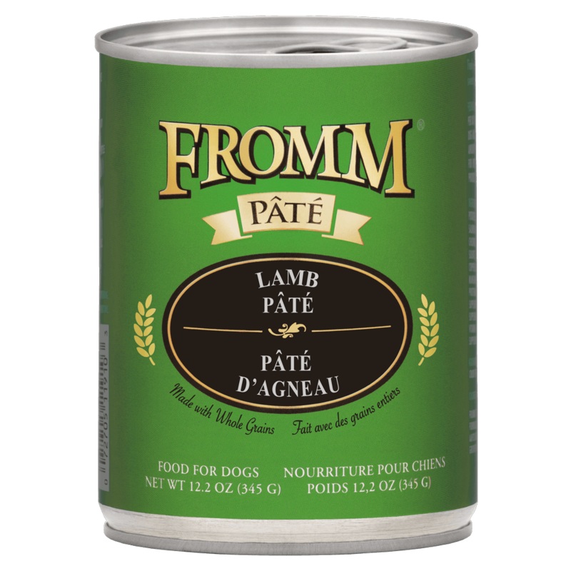 Fromm Gold Dog Can, Lamb Pate 12oz