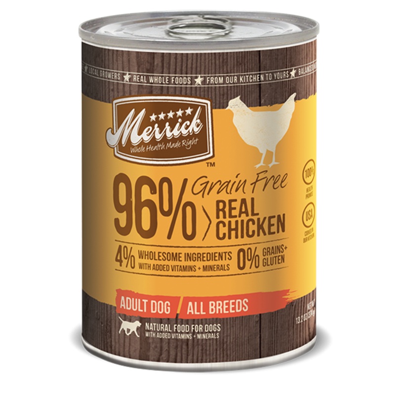 Merrick 96% Grain Free Chicken 13.2 oz