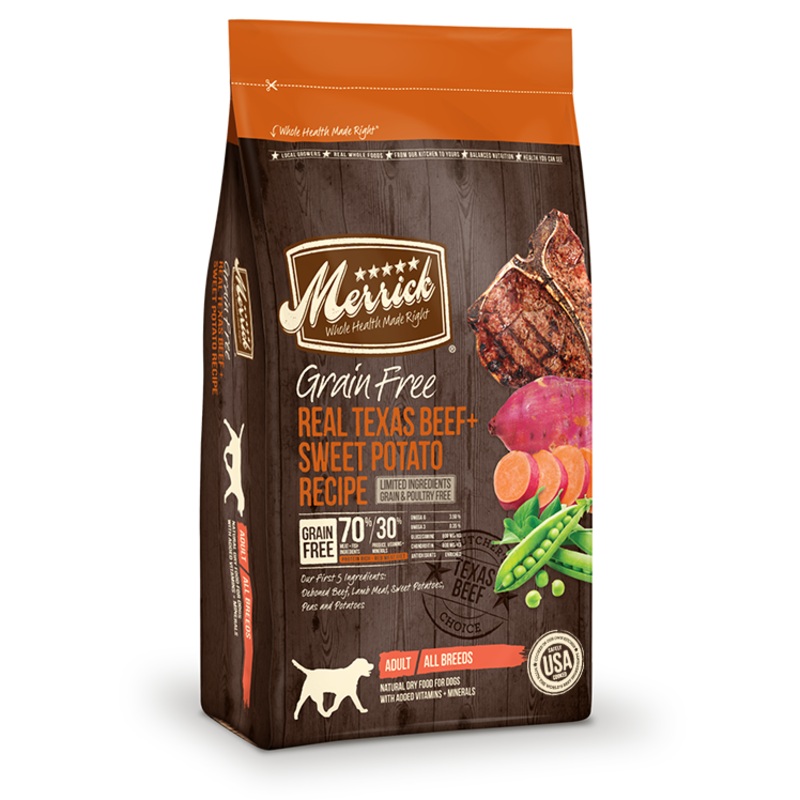 Merrick Grain-Free Texas Beef and Sweet Potato Dry Dog Food