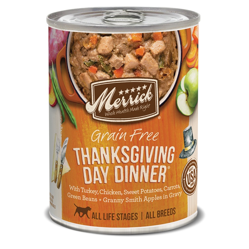 Merrick Grain Free Thanksgiving Day Dinner in Gravy 12.7oz