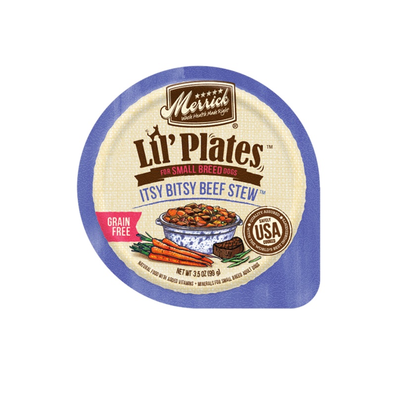 Merrick Lil Plate Grain Free Itsy Bitsy Beef Stew 3.5 oz