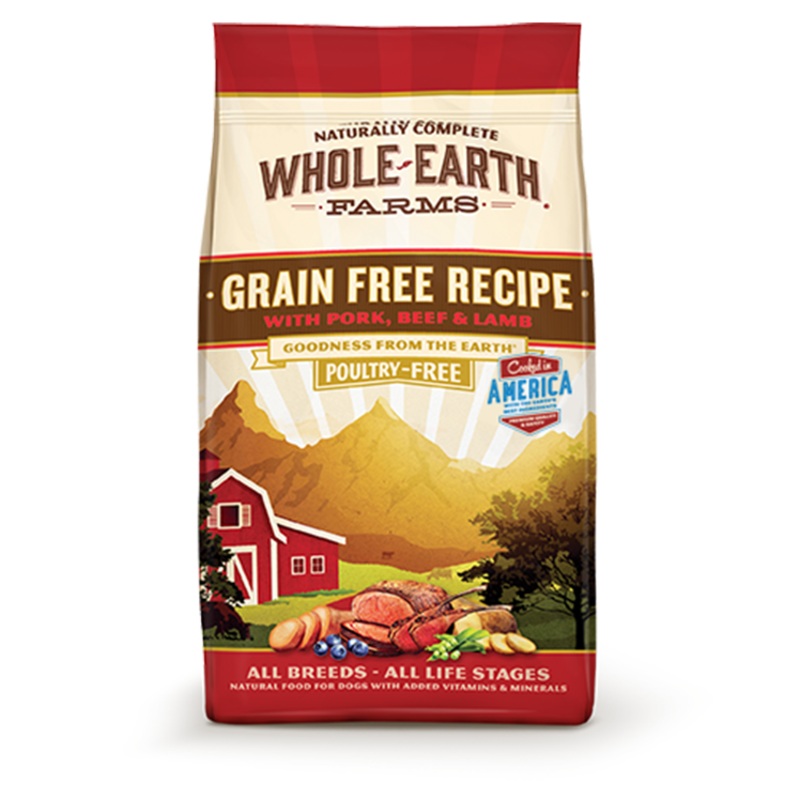 Merrick Whole Earth Farms Grain Free Pork, Beef  & Lamb