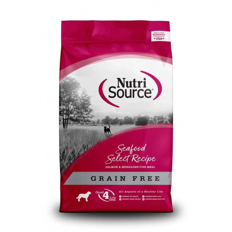 NutriSource Grain Free Seafood Select Recipe Dog Food