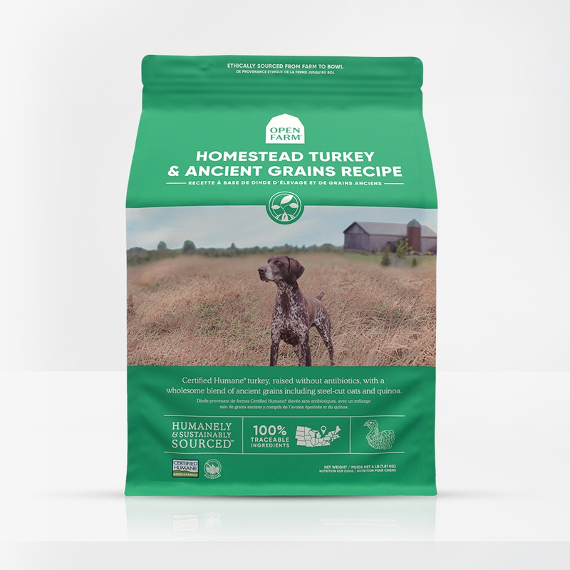 Open Farm Homestead Turkey & Ancient Grain Dry Dog Food