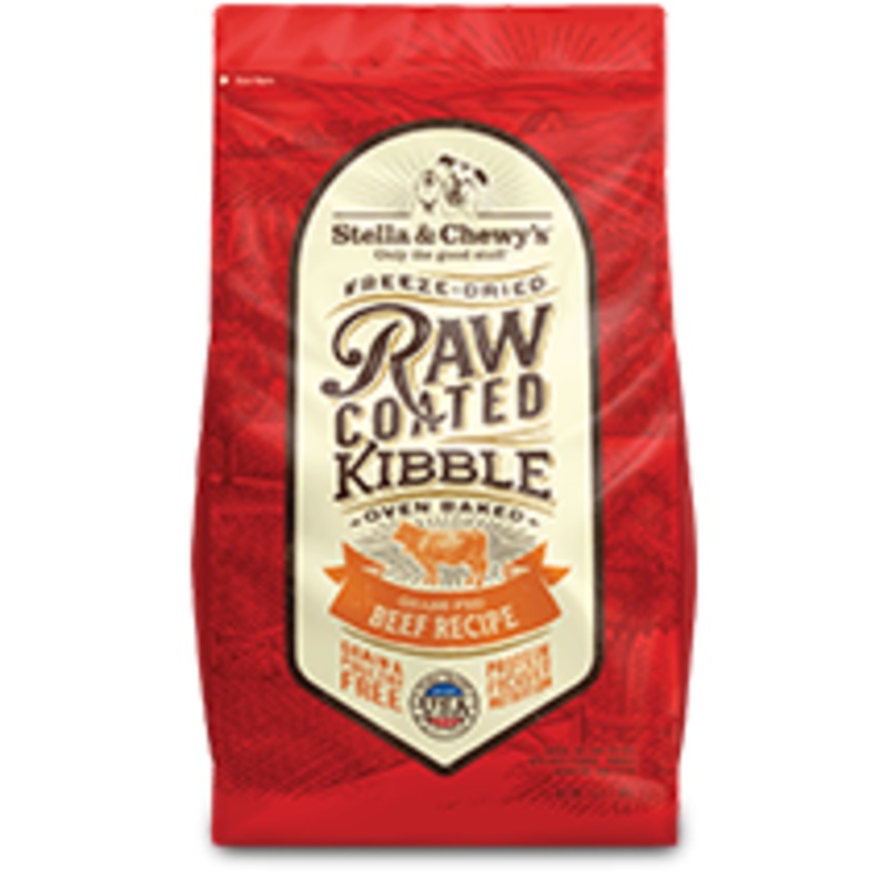 Stella & Chewy's Grain-Free Raw Coated Dog Food - Beef