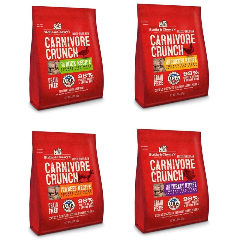 Stella & Chewys Carnivore Crunch Treat 3.25 oz