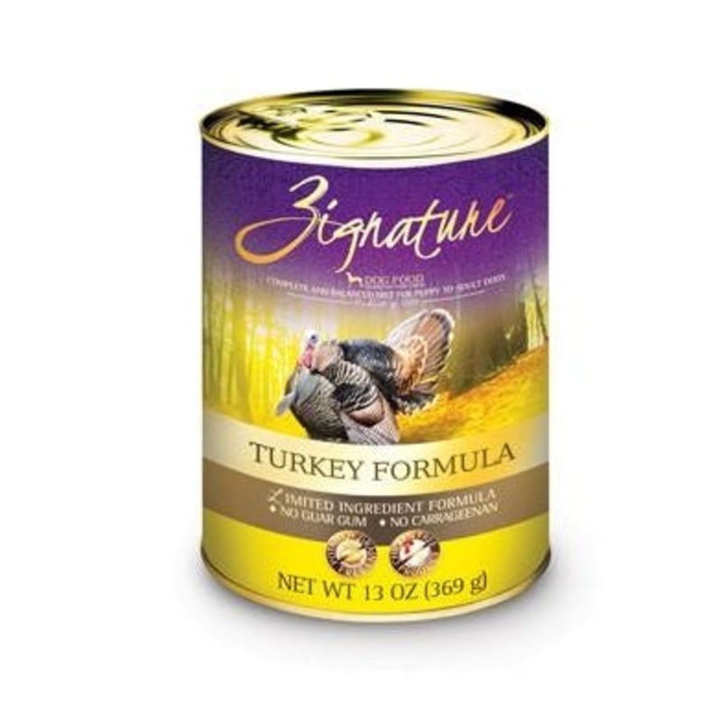 Zignature Limited Ingredient Dog Food: Turkey 13 oz