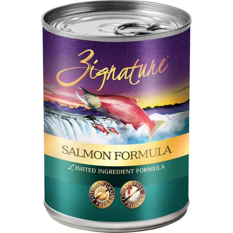 Zignature Salmon Limited Ingredient Formula Grain-Free Wet Food, 13 oz