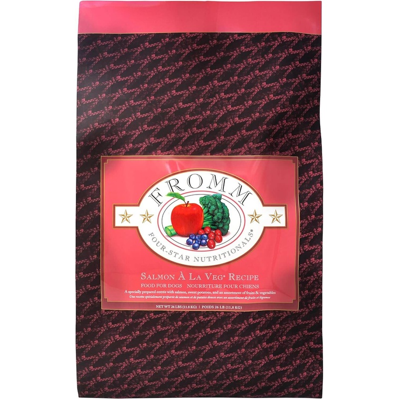 Fromm 4 Star Dog Food, Salmon A La Veg Recipe