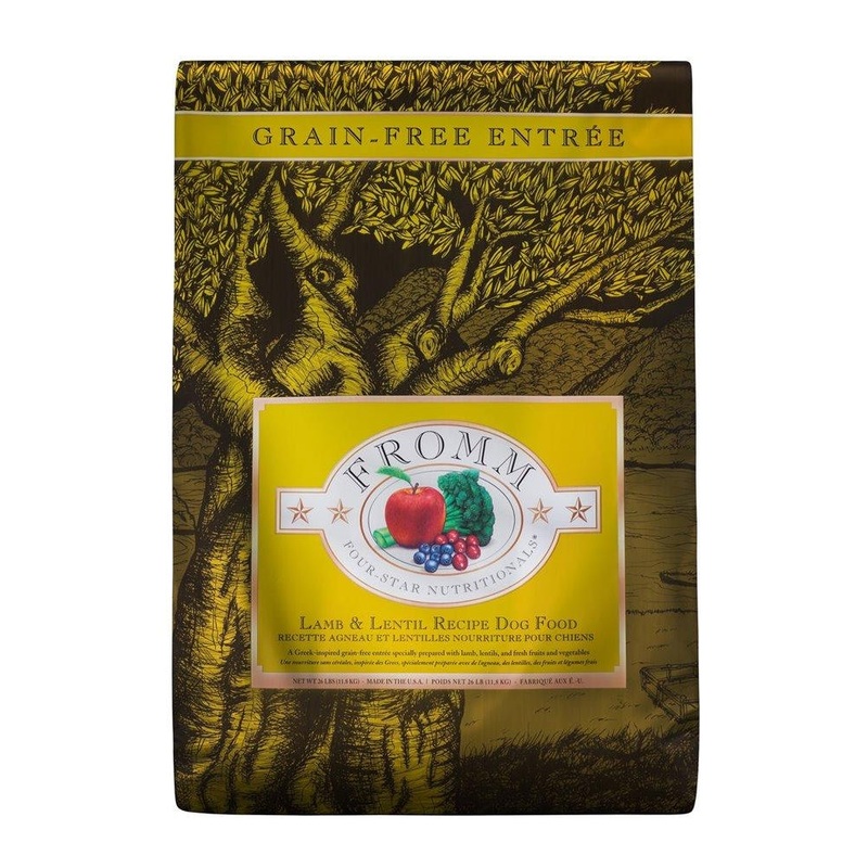 Fromm 4 Star Grain Free Dog Food, Lamb and Lentil Recipe