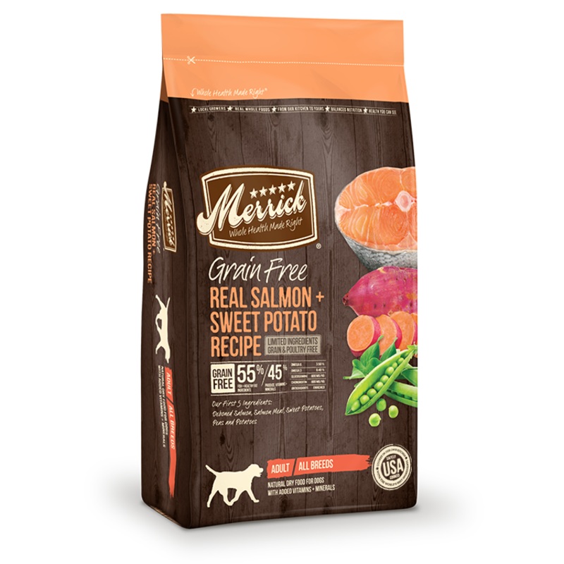 Merrick Grain-Free Salmon & Sweet Potato Dry Dog Food