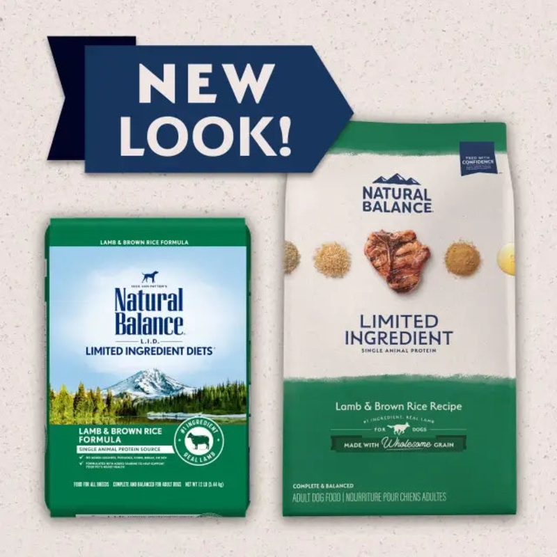 Natural Balance Limited Ingredients Diet Dog Food: Lamb and Brown Rice Formula