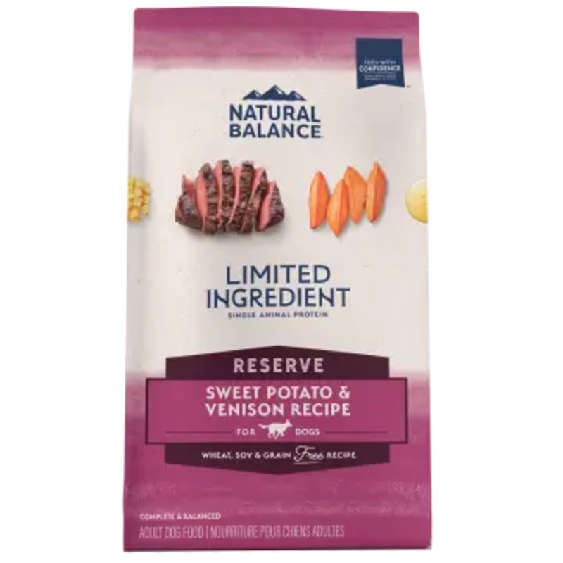 Natural Balance Limited Ingredients Diet Dog Food: Venison and Sweet Potato