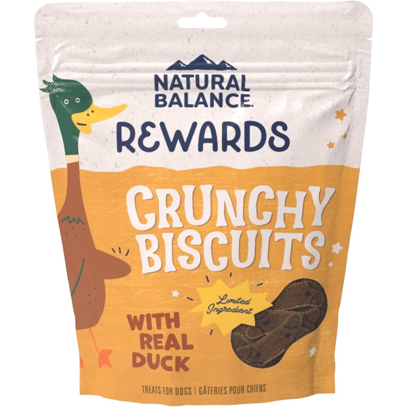 Natural Balance Rewards Crunchy Biscuits with Duck