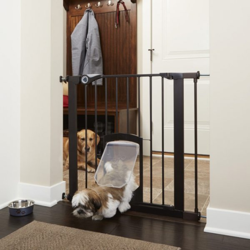northstates mypet Pet Passage Pet Gate - Matte Bronze