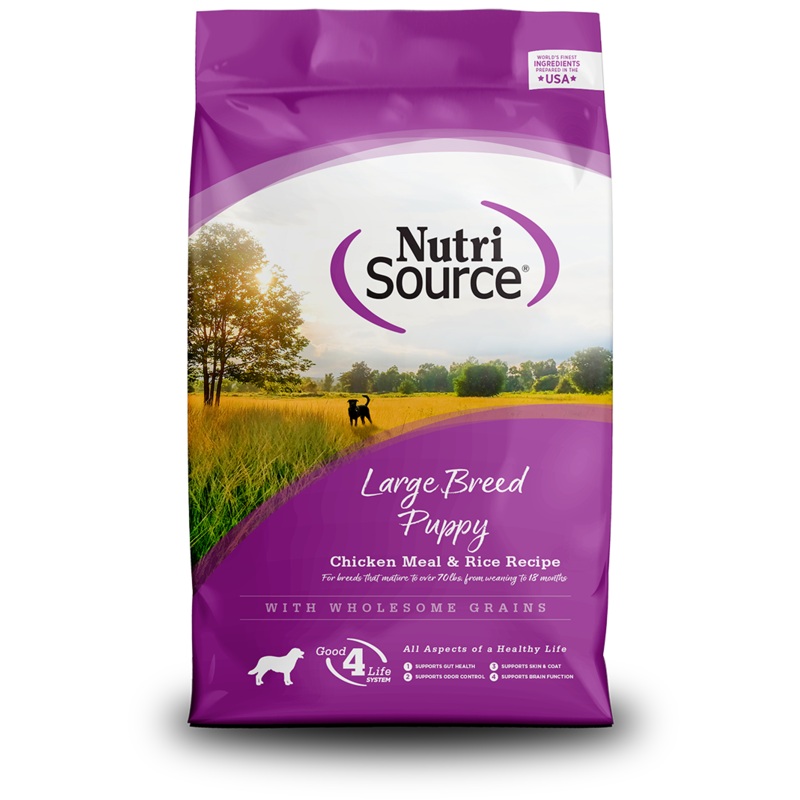 NutriSource Large Breed Puppy Chicken & Rice Recipe
