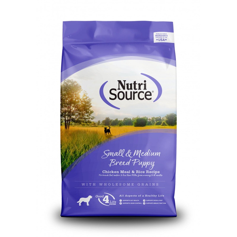 NutriSource Small and Medium Breed Puppy Dry Dog Food