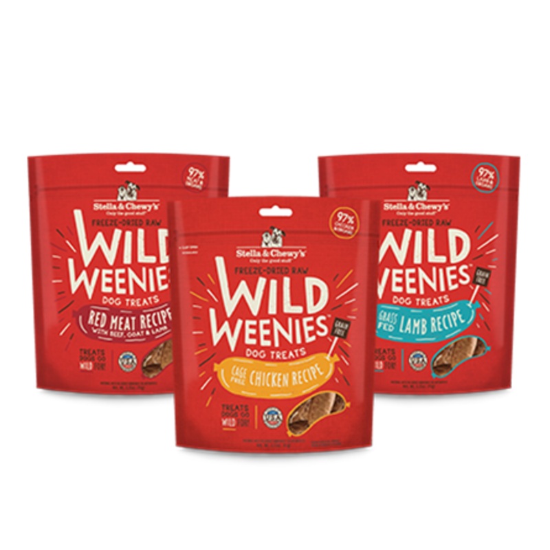 Stella & Chewy's Freeze-Dried Raw Wild Weenies 3.25 oz