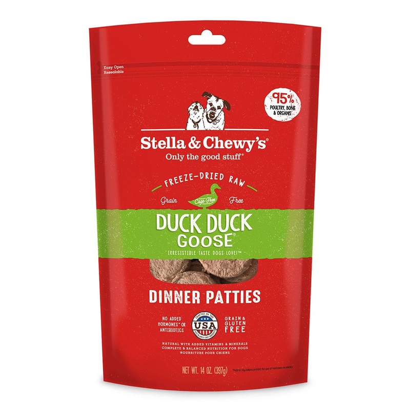 Stella & Chewys Duck Duck Goose Freeze-Dried Dog Food