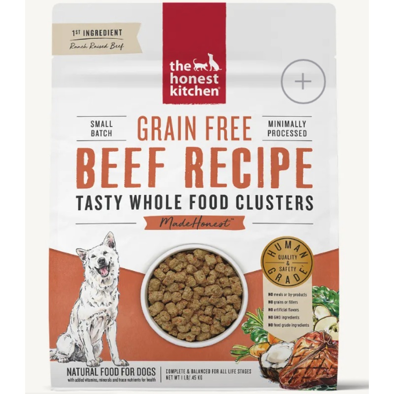 The Honest Kitchen Grain Free Whole Food Clusters, Beef