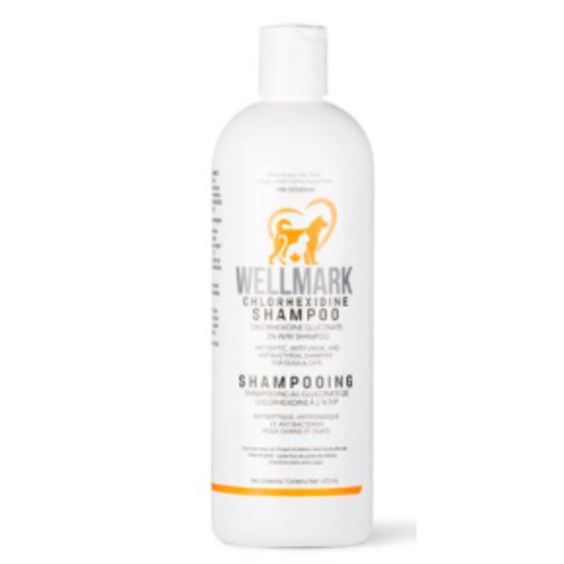Wellmark -  Chlorhexidine Shampoo/Shampoing contre la Chlorhexidine (437ml)