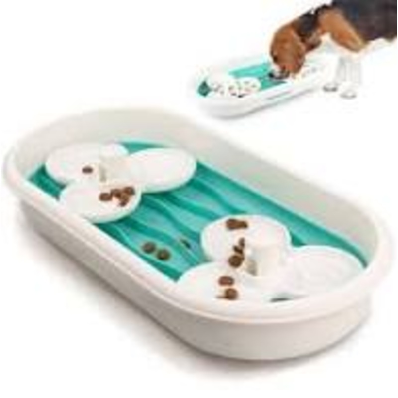 ALL FOR PAWS - Interactives Multi Level Puzzle Feeder/Mangeoire  casse-tte interactif multiniveau