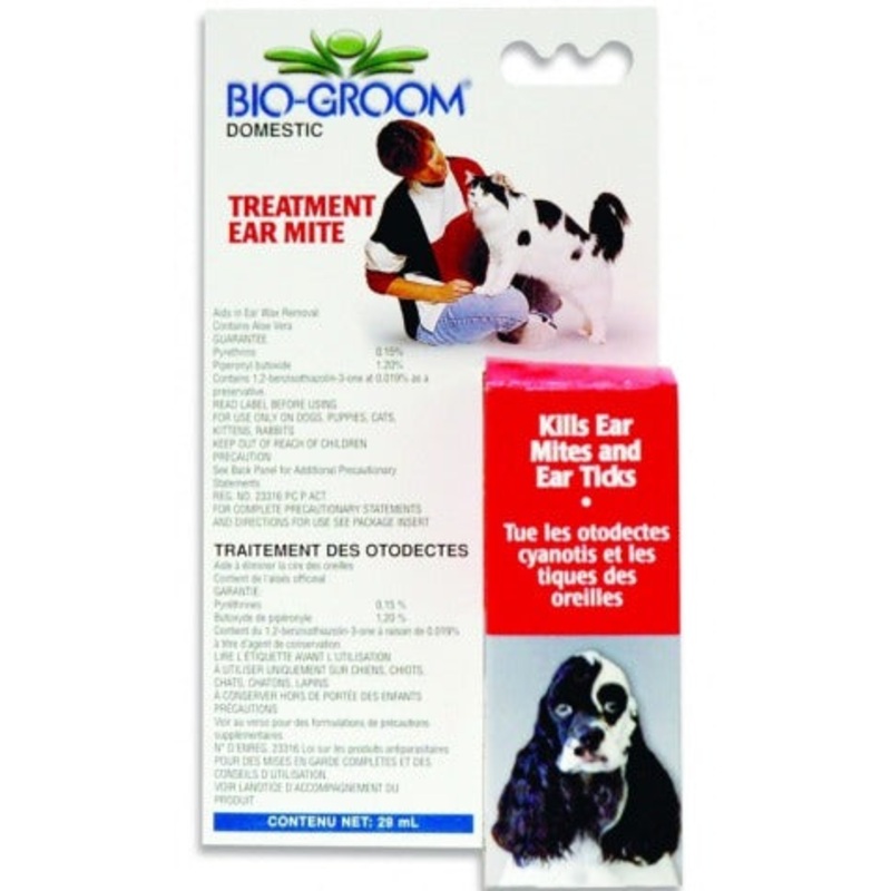 BioGroom Ear Mite Treatment 29ml