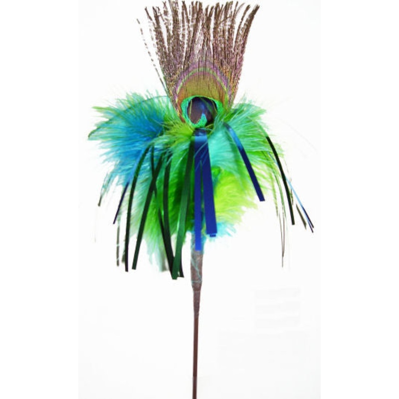 GO CAT Long Peacock Sparkler 36in