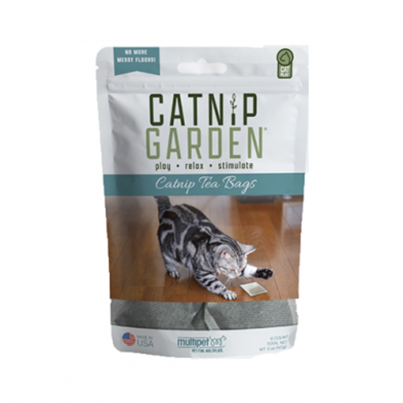 Multipet Catnip Garden Tea Bags/sachets de th (6)