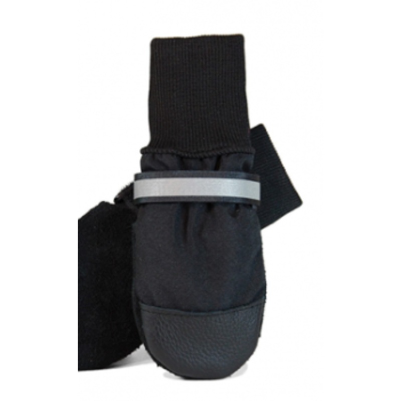 Muttluks All-Weather Dog Boots Black Itty Bitty