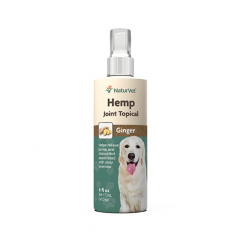 NaturVet Hemp Joint Topical Spray 6 oz