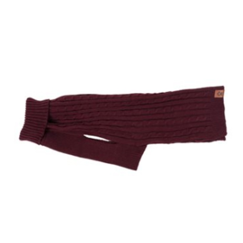 Shedrow K9 Brentwood Cable Knit Dog Sweater (Big Dogs)