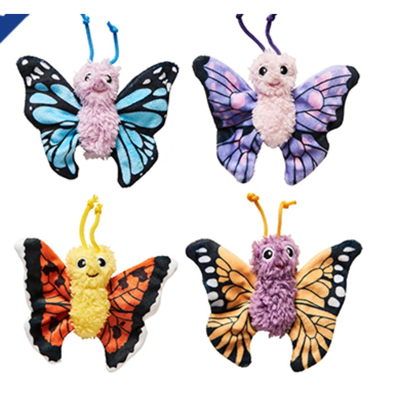 SPOT Love The Earth Butterfly (Assorted) 4" Cat Toy