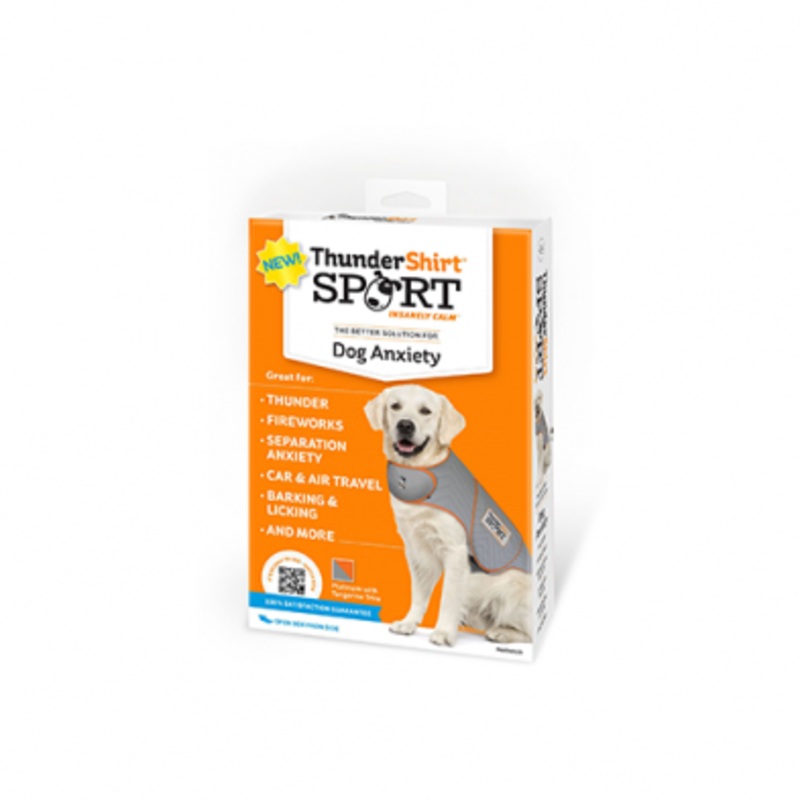 ThunderWorks ThunderShirt Sport Dog Anxiety Jacket Platinum