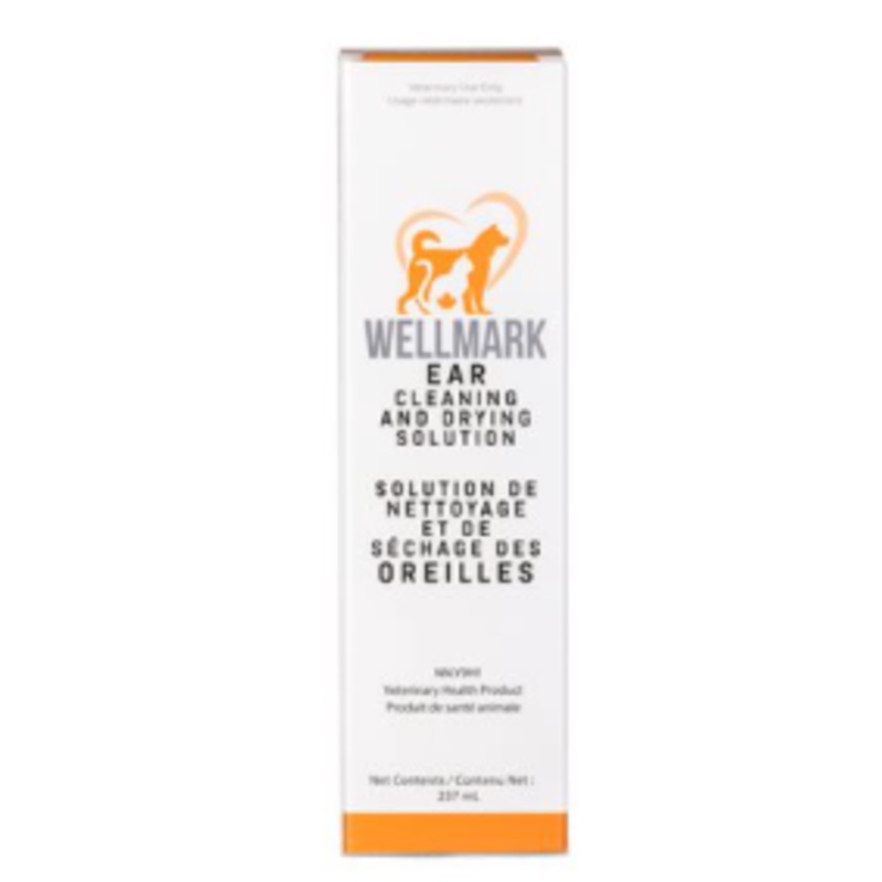 Wellmark -  Ear Cleaning & Drying Solution/Solution nettoyante et schante pour les oreilles (237 ml)