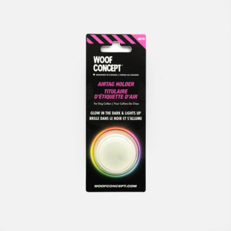 WOOF Concept Airtag Holder Glow + Light up