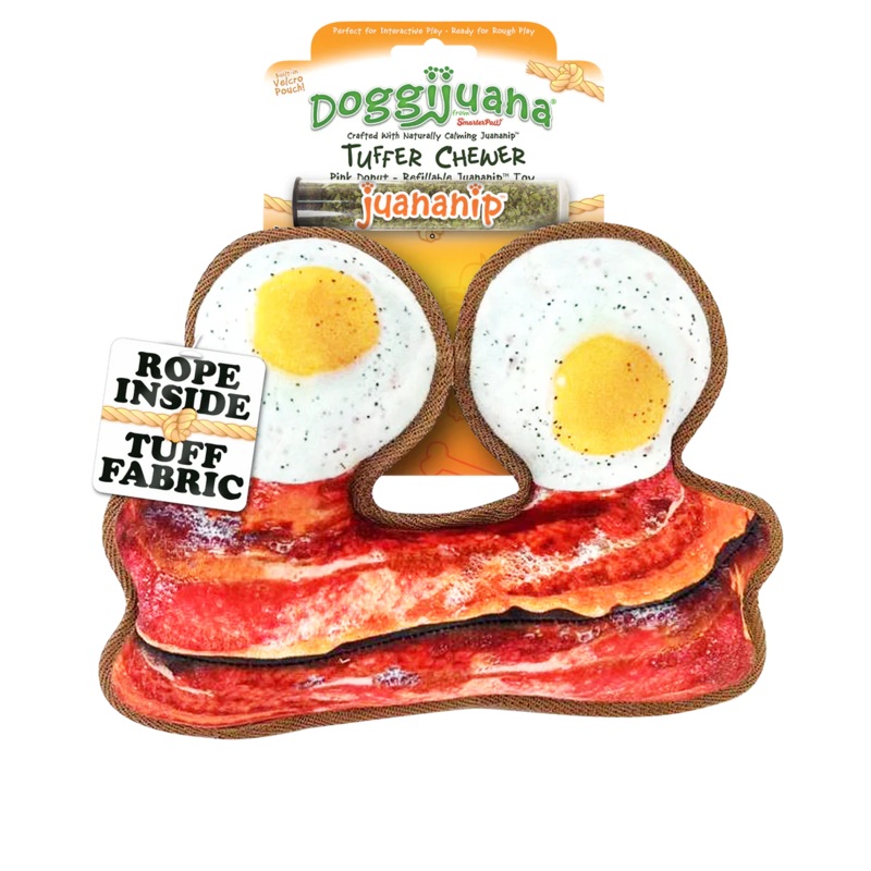 Doggijuana - Tuffer Chewer Eggs+Bacon