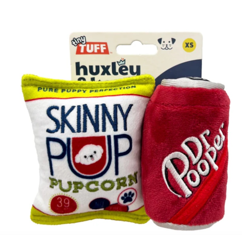Huxley & Kent tiny tuff - "pup n pop" (2pk)
