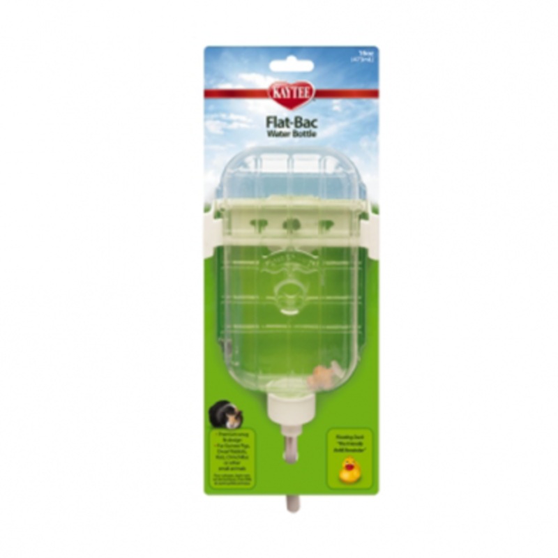 Kaytee Flat-Bac Water Bottle 16 oz