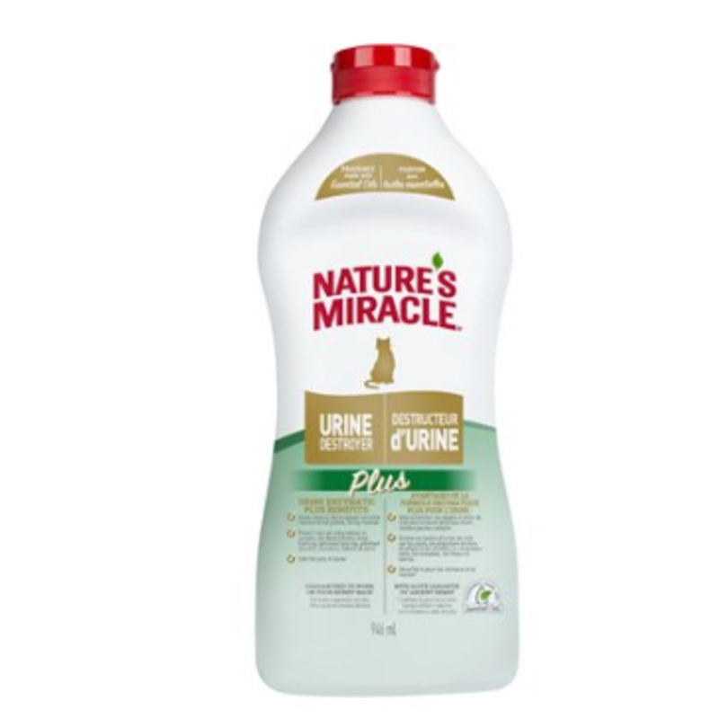 Nature's Miracle - Cat Urine Destroyer/Destructeur d'Urine de Chat Plus